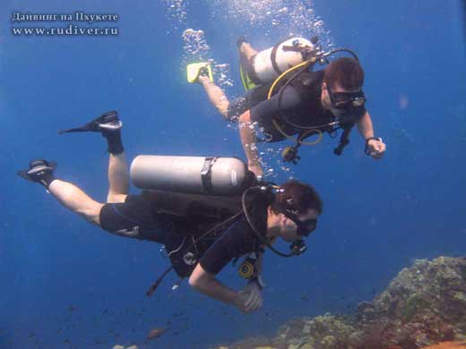  Дайвинг Пхукет Таиланд – рыбалка остров Рача Яй Рача ной дайвинг