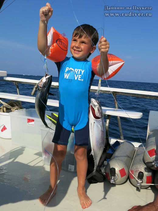  Дайвинг Пхукет Таиланд – рыбалка остров Рача Яй Рача ной дайвинг
