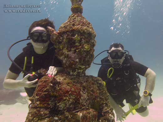 Дайвинг Пхукет Таиланд - русский дайв-клуб - дейли-дайвинг Рача Яй Сиам бэй